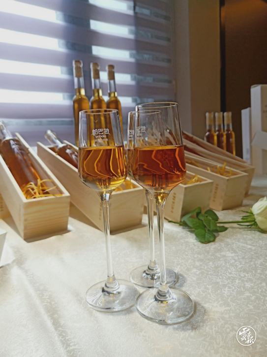 来自香格里拉的礼物，冰酒。迪庆州投资促进局 供图