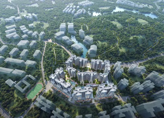 保利天汇五期示意图