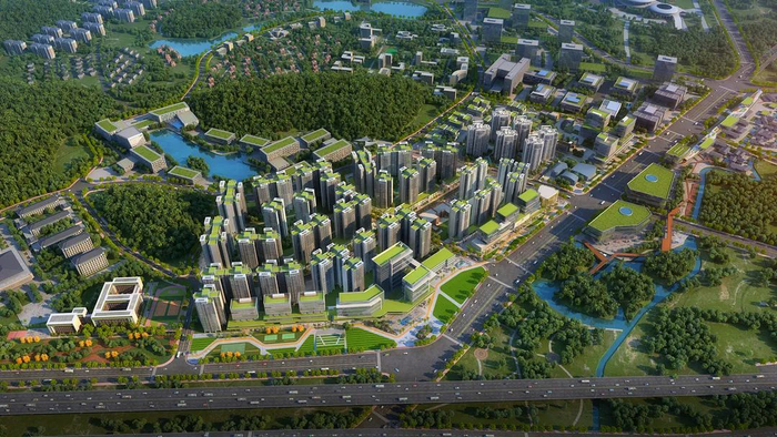 保利天汇全盘效果图