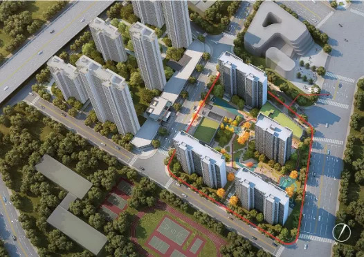 项目鸟瞰示意图