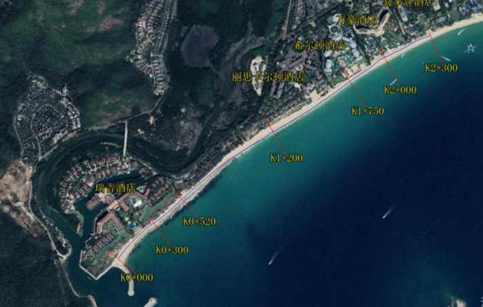 星罗密布的海岸带建筑。图片来源：报告书
