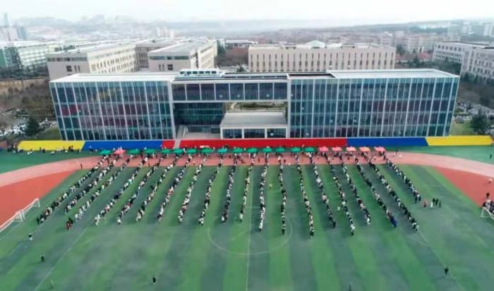 西安培华学院核酸检测&nbsp;图片来源：受访者提供