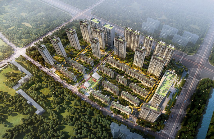 图：鹏宇迎宾府效果图