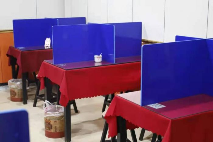 餐桌隔板&nbsp;图片来源：受访者提供