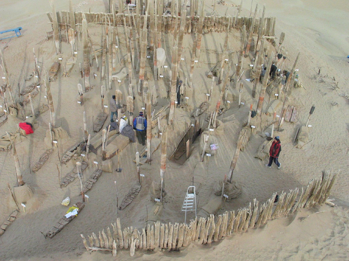 小河墓地考古现场。受访者供图