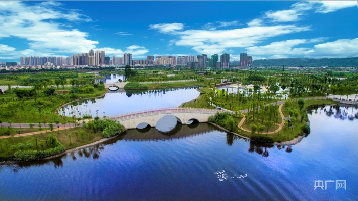 眉山湿地公园   眉山市委宣传部供图