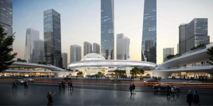 深圳北站枢纽地区城市设计效果图