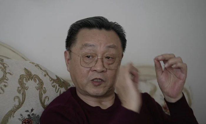 ▲吉林大学边疆考古研究中心体质人类学朱泓教授。新京报记者 陈杰 摄