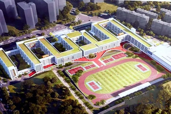 △石碑中学规划图。图片来源：天心教育