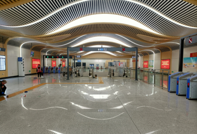 ▲6号线朝阳村站