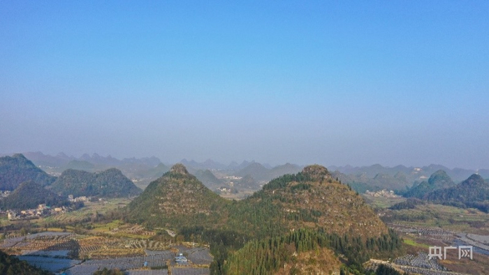 贞丰双乳峰景区（央广网发 刘朝富 摄）