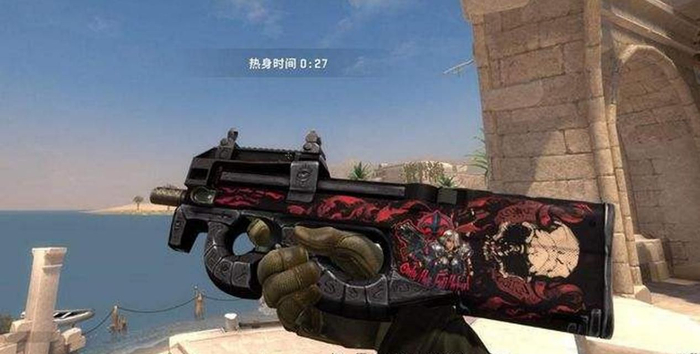 CSGO：没经济就用鸟狙沙鹰？不如先来一把P90