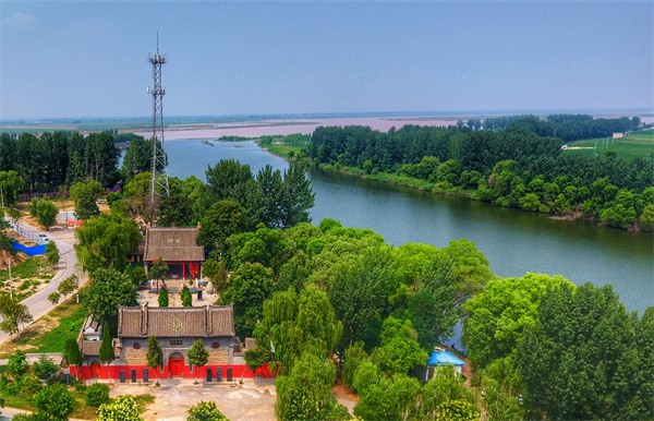 巩义河洛大王庙（央广网发  王羿  摄）