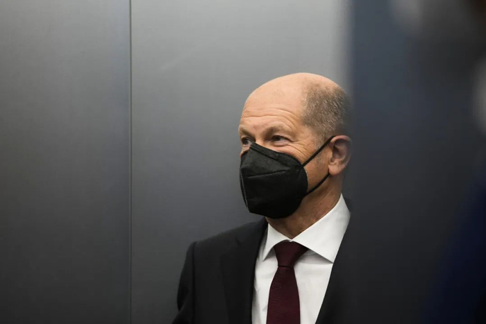 ▲德国总理朔尔茨资料图片（人民视觉）