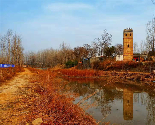 王楼村碉楼（央广网发  王羿  摄）