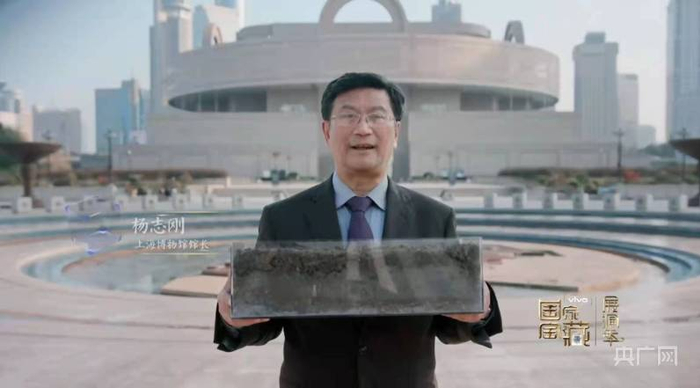 上海博物馆馆长杨志刚（央广网发 视频截图）