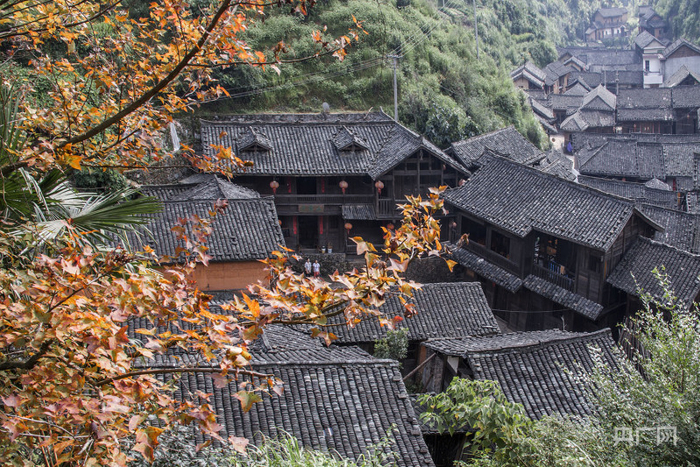 丁屋岭客家民居（央广网发 丁黄村党支部供图）