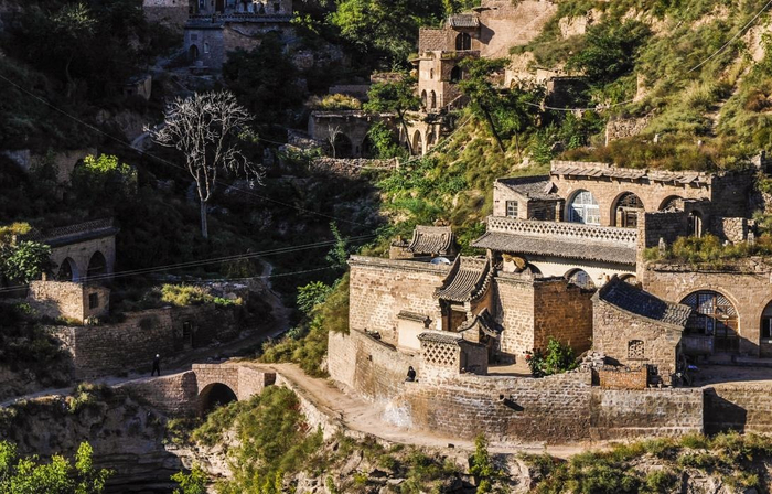 古村落李家山（央广网发 碛口景区管理中心供图）