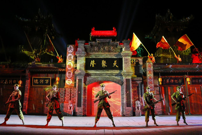 如梦碛口剧照（央广网发 碛口景区管理中心供图）