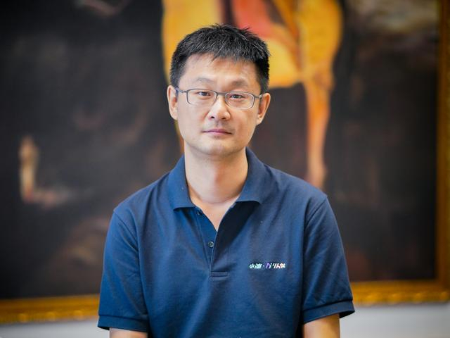 小冰公司CEO 李笛 澎湃新闻记者 周頔 摄