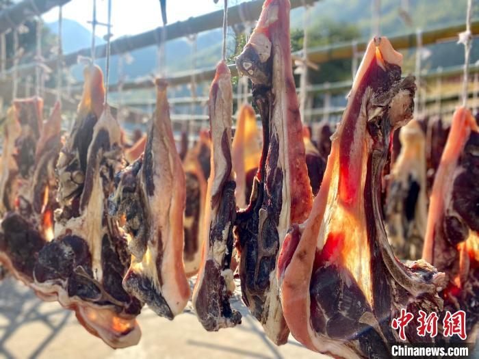 景溪村的年味。　钱晨菲 摄