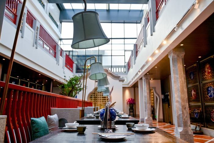 陶陶居第十甫路总店内景（企业供图     央广网发）