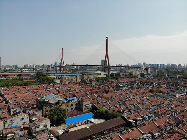  2021年12月28日上午，上海市杨浦区宣布全面完成成片二级以下旧里改造任务。本文图片均由 上海杨浦区 提供