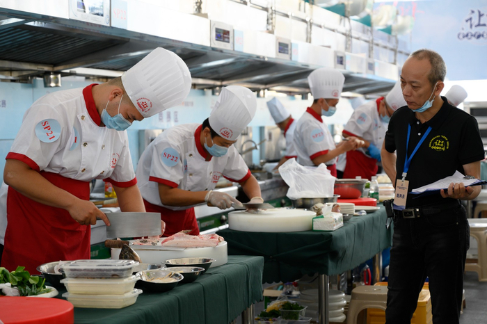 “粤菜师傅”技能大赛（图片来源：cfp）