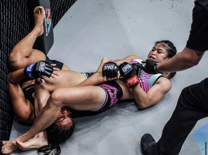 斯坦普是泰国女子格斗第一人。主办方供图