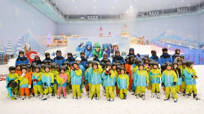 重庆融创雪世界（央广网发 重庆市地理信息和遥感应用中心供图）