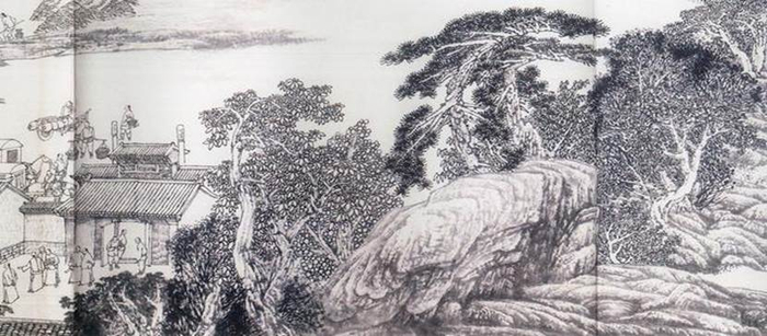 图为《京门九衢图》分段画卷——广渠门篇鉴赏（企业供图，央广网发）