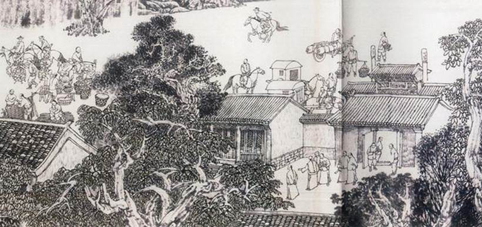 图为《京门九衢图》分段画卷——广渠门篇鉴赏（企业供图，央广网发）