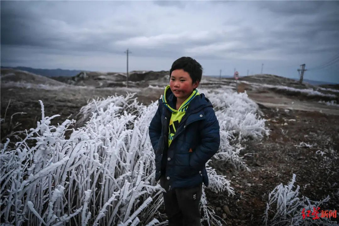 ▲“冰花男孩”王福满