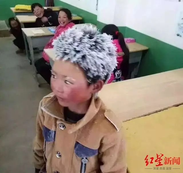 ▲资料图：此前刷屏互联网的“冰花男孩”照片