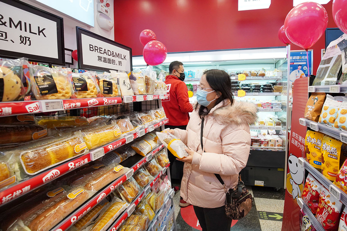 来广营站地铁便利店，京港地铁供图