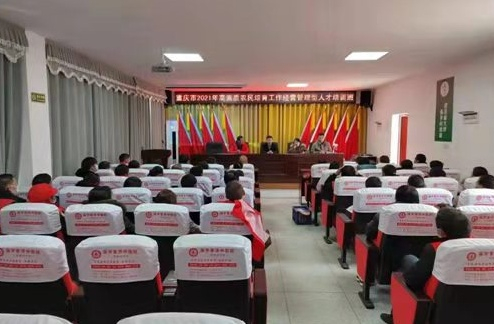 人才培训班（央广网发 巫山县职教中心供图）