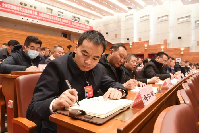 这是会议现场。记者 李洲 摄