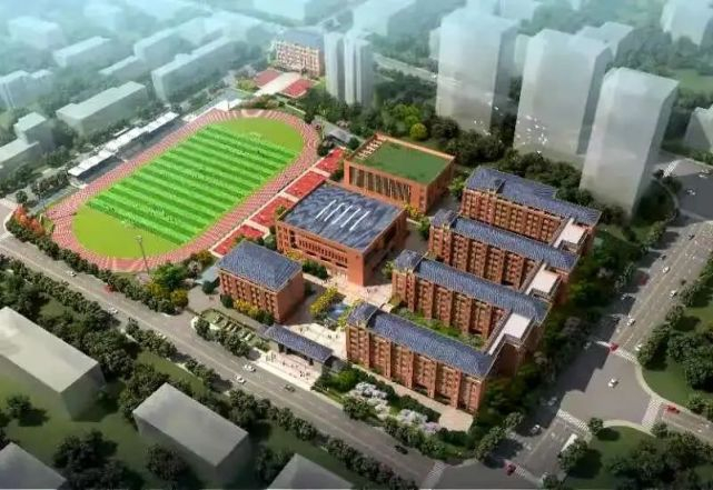 ▲新建湖南师大附中双语实验学校。图/微天心