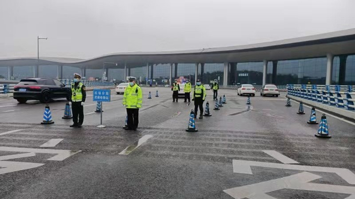 轨道交通支队执行驻队值班制度（央广网发  轨道交通支队供图）