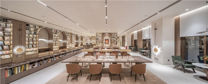 （美的·天玥项目菁英会所—共享书吧实景图，企业供图，央广网发）