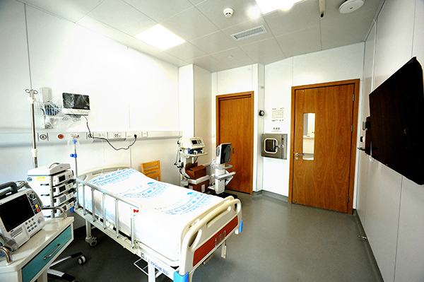 可用于隔离的负压病房。