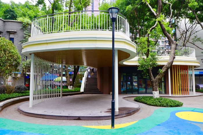 红育坡老旧小区改造新增睦邻会客厅 市住房和城乡建委供图