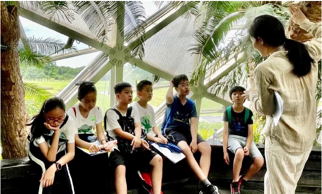 上海当代艺术博物馆在辰山植物园开展公教活动