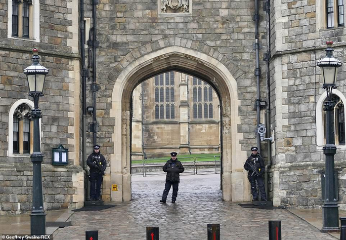 温莎城堡加强了安保 &nbsp;图源/每日邮报