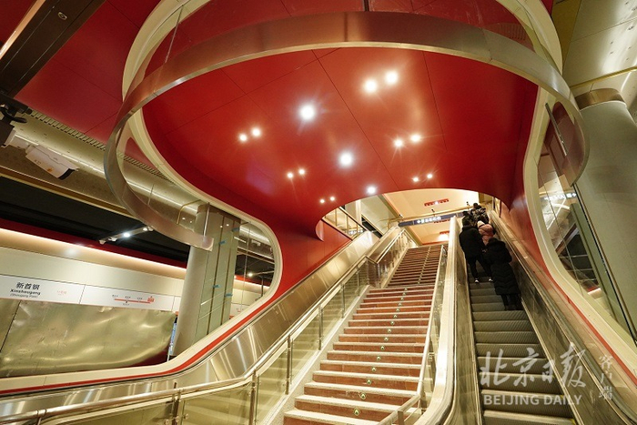 11号线新首钢站