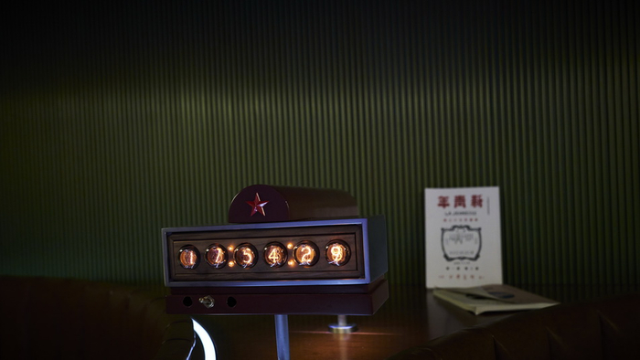 人民咖啡馆内的怀旧装饰