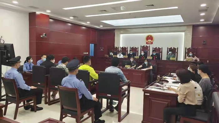 ▲庭审现场。顺义区人民法院供图