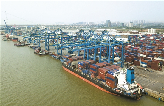 东莞进出口总量全国第五