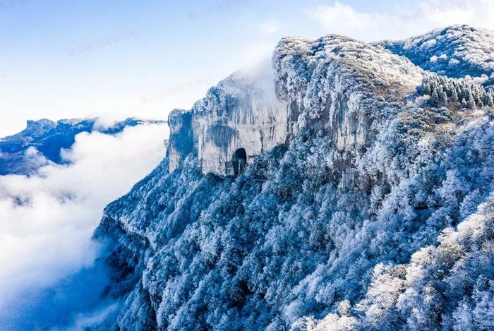 金佛山雪景 图：南川发布