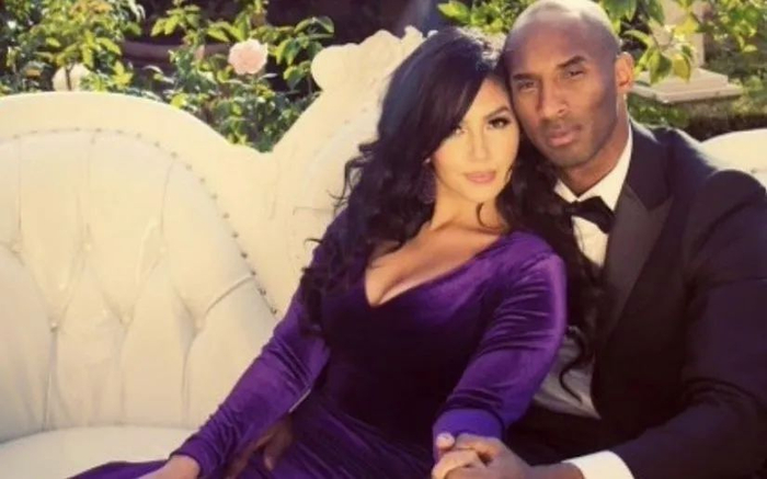 ▲科比与瓦妮莎。